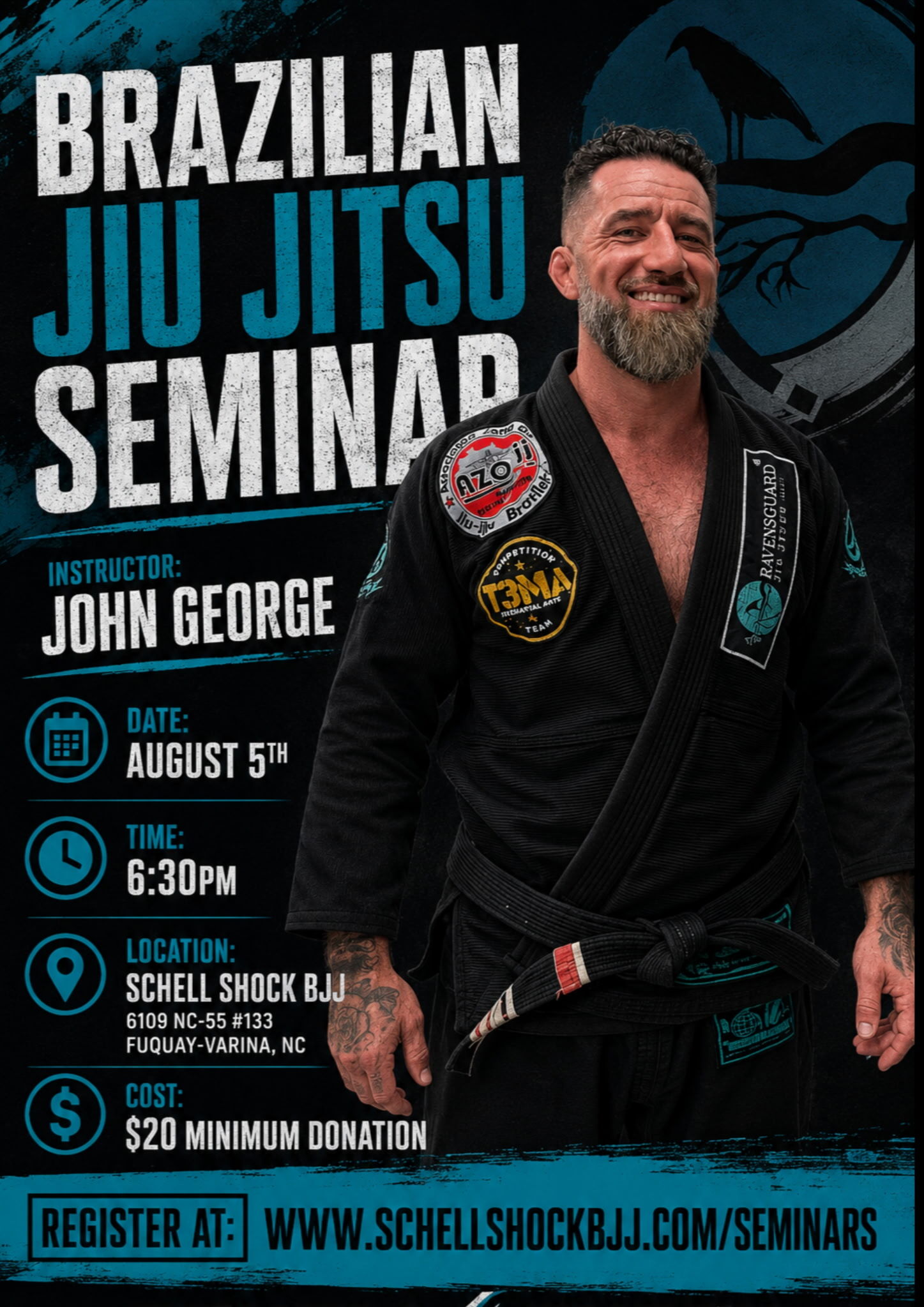 Schell Shock BJJ John George Seminar